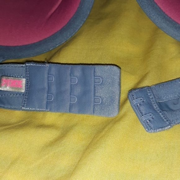 Pink by Victoria's Secret PushUp Bra 34D Grey - Picture 3 of 6